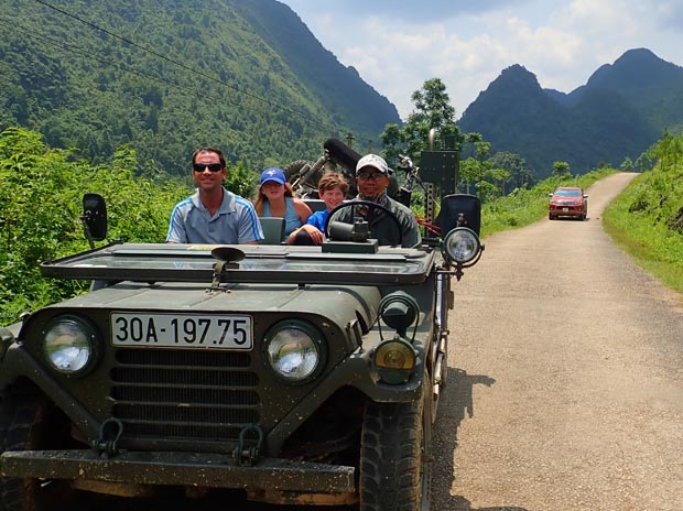 Ban Gioc self-drive Jeep Tour